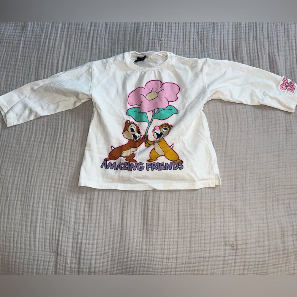 Zara Girl long sleeve shirt size toddler 18-24 months